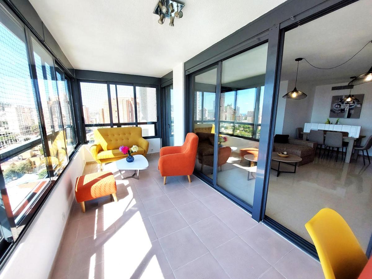 Luxury 3 Dormitorios Frente Al Mar En Las Marinas By Sonneil Rentals ベニドルム エクステリア 写真